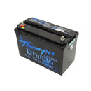 2 x Thumper Lithium 100 AH Standard LiFePO4 Battery & 2 x Storage boxes