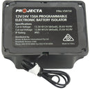 Projecta 12V/24V VSR150 Programmable Electronic Battery Isolator with manual override | VSR150 - Home of 12 Volt Online