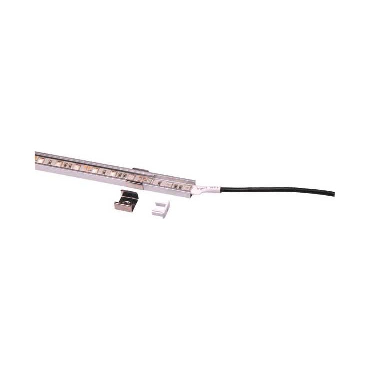1m Aluminium LED Lighting Channel Defused *RED* | HISLD1000R