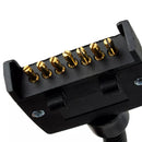 7 Pin Flat Plug to 12 Pin Female Socket Trailer Adaptor | 3621