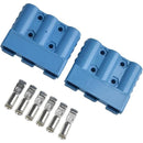 Anderson 3way connector 50 Amp -includes 3 x lugs | Multi-Colours - Home of 12 Volt Online