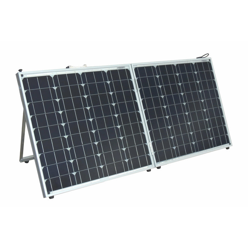 Portable 120 watt SPLIT Solar Panel - complete package (Suits DC charger use) - Home of 12 Volt Online