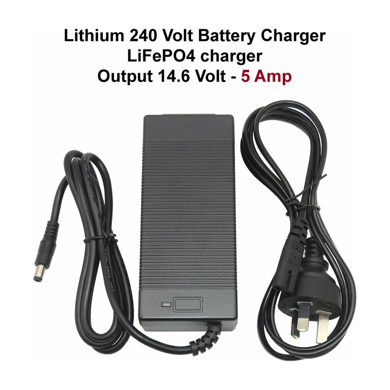 Thumper LiFePO4 240 Volt Battery Charger 5 Amp (L-5A) - Home of 12 Volt Online