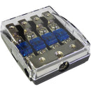 4 way mount / In line MIDI Fuse Holder - suits MIDI Fuse | 4 x 60 Amp Fuse included | Midi-4C - Home of 12 Volt Online
