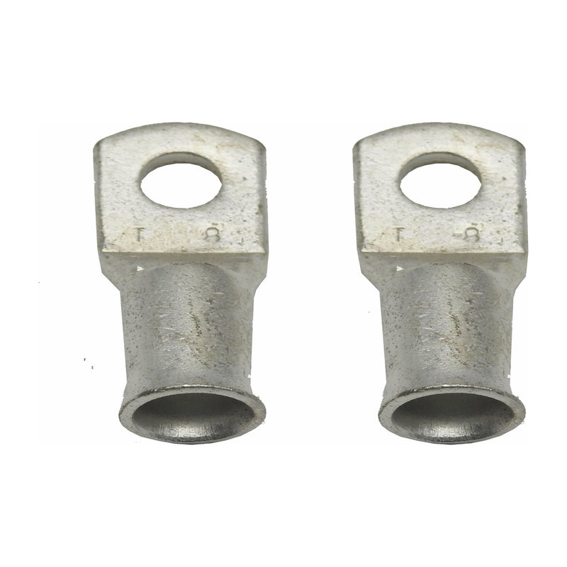 Copper lug 95mm x 8mm eyelet / ring terminal (1 x Pair) - Home of 12 Volt Online