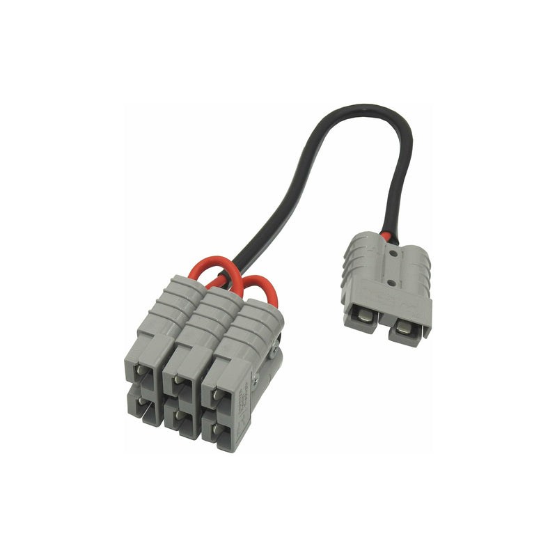 Adaptor - 50Amp Anderson to 3 x 50Amp Anderson | A-3A - Home of 12 Volt Online