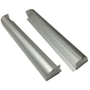 Aluminium Solar Panel Bracket - 510mm (Set of 2) - Inner Mounting Lip  | AB-510 - Home of 12 Volt Online