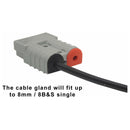 50 Amp Anderson Terminal Cap cover plug | Red & Black cable boot | 1 x Pair APLH50 - Home of 12 Volt Online