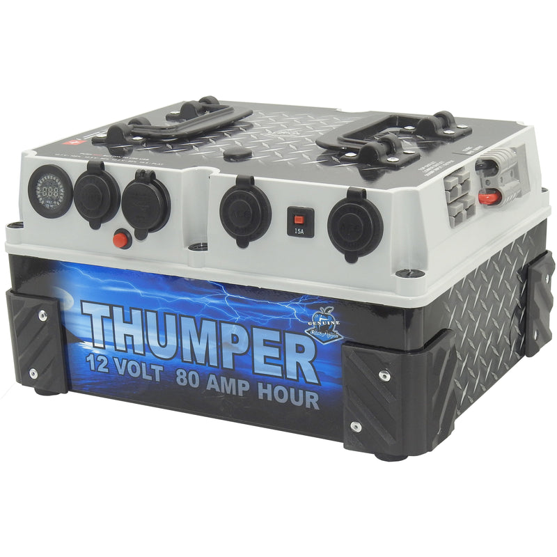 Thumper 'Standard - Deluxe' 80 AH Battery Pack (Dual Battery) | BAHC80-DX | Bonus Remote Head valued at $ 150.00! - Home of 12 Volt Online