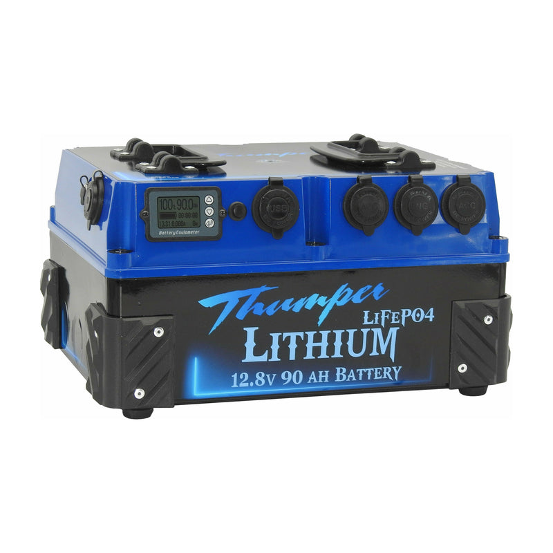 Thumper Lithium 90 AH Battery Pack | LOW PROFILE DESIGN | Dual Battery System - Home of 12 Volt Online