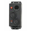 Control Box VOLT 12V / 24V Front mount - 2 x Engel Fridge socket + 50 Amp Anderson - Home of 12 Volt Online