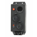 Control Box VOLT 12V / 24V Front mount - 1 x Cigarette 1 x Merit + 50 Amp Anderson - Home of 12 Volt Online