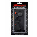 Control Box VOLT 12V / 24V Front mount - 1 x Merit + 1 x Dual USB + 50 Amp Anderson - Home of 12 Volt Online