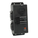 12 Volt / 24 Volt Control Box - LEFT mount 1 x Dual USB 2 x Cigarette + 50Amp Anderson - Home of 12 Volt Online