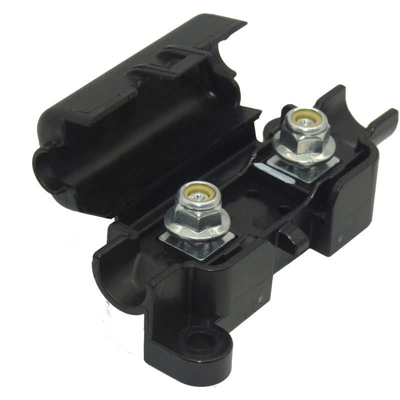 Twin Pk Single mount / In line MIDI Fuse Holder with Fuses & Lugs | RPFH8009 - Home of 12 Volt Online