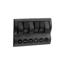 Narva Switch Panel 6-Way LED Switch Panel with Fuse Protection | 63193 - Home of 12 Volt Online