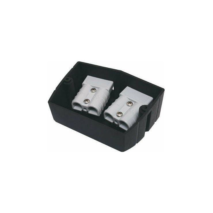Dome -  Surface Mount Dual Anderson Style SB50 Connector | P7784 - Home of 12 Volt Online