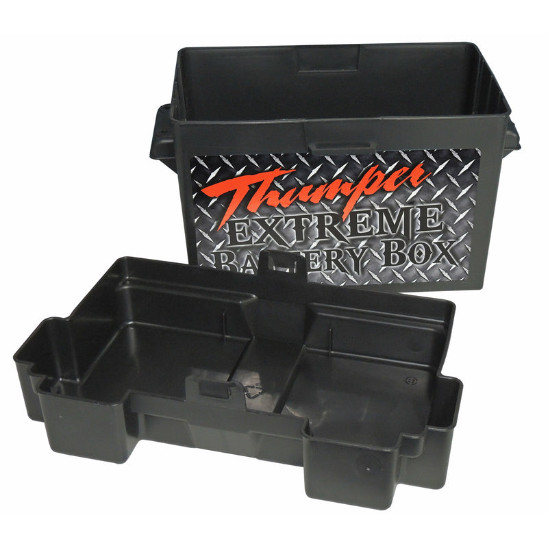 Thumper Battery Box - PLAIN BOX - Home of 12 Volt Online