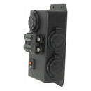 12 Volt / 24 Volt Control Box - RIGHT - DUAL USB + Cigarette + Merit + 50Amp Anderson - Home of 12 Volt Online