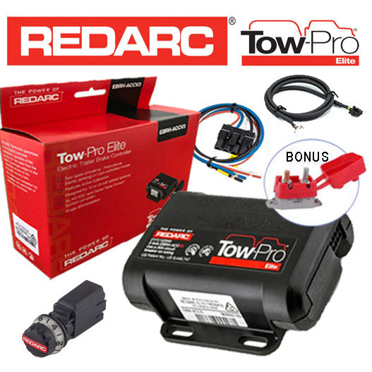 RedArc TowPro Elite Electric Brake controller | EBRH-ACCV3 | BONUS 30A Circuit breaker & Cover! - Home of 12 Volt Online