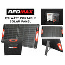 Redmax 120 watt Portable carry bag style solar panel no regulator | RM120WSB - Home of 12 Volt Online
