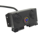 Waterproof model Control Box with Vole meter 2 x sockets 2 x 50 Amp Anderson - Home of 12 Volt Online