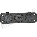 Accessory Plate - 3 gang - Cig / Merit / Engel / USB / Volt - Home of 12 Volt Online