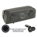 Accessory Dome - 3 gang - Cig / Merit / Engel / USB / Volt - Home of 12 Volt Online