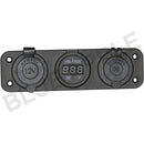 Accessory Plate - 3 gang - Cig / Merit / Engel / USB / Volt - Home of 12 Volt Online