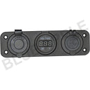 Accessory Plate - 3 gang - Cig / Merit / Engel / USB / Volt - Home of 12 Volt Online