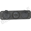 Accessory Plate - 3 gang - Cig / Merit / Engel / USB / Volt - Home of 12 Volt Online