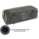 Accessory Dome - 3 gang - Cig / Merit / Engel / USB / Volt - Home of 12 Volt Online