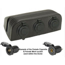 Accessory Dome - 3 gang - Cig / Merit / Engel / USB / Volt - Home of 12 Volt Online