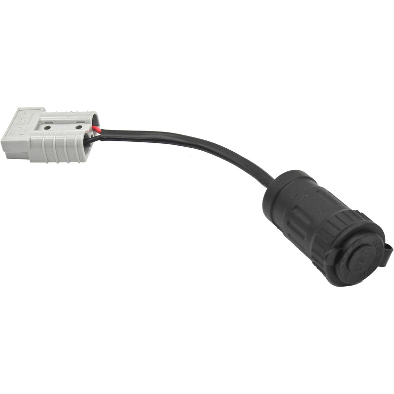 Adaptor - 50 Amp Anderson to Dual USB (Boot) - Home of 12 Volt Online