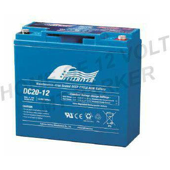 FULLRIVER 20 AH AGM Battery - Deep cycle - Home of 12 Volt Online