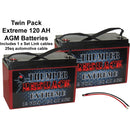 Twin Pk - Thumper Extreme 120 AH AGM Battery | Caravan / AUX battery - Home of 12 Volt Online