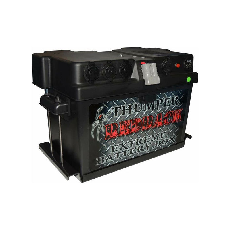 DC Battery Box (AGM / GEL / Wetcell) Thumper - Home of 12 Volt Online