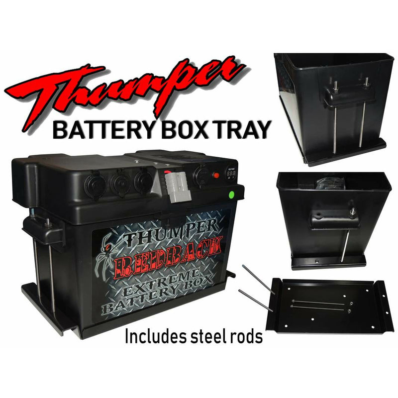 Thumper mounting TRAY to suit Thumper Battery Box - Home of 12 Volt Online