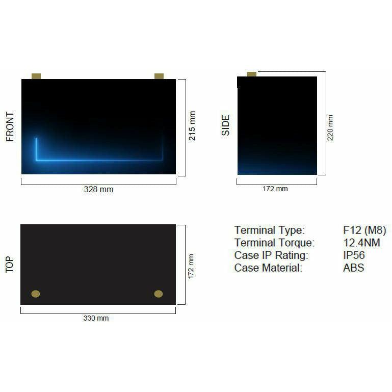 Thumper Lithium 120 AH LiFePO4 Battery + Victron Smart Shunt - Home of 12 Volt Online