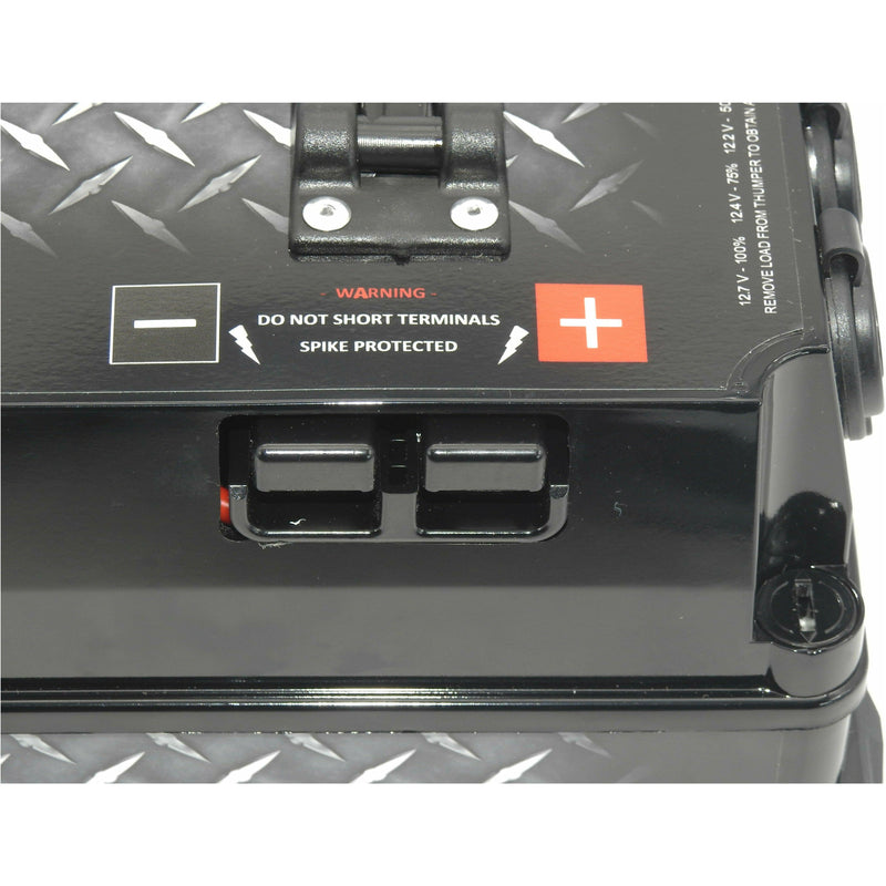 Thumper 'Elite' 80 AH Battery Pack (Dual Battery) | Bonus 7Amp Battery Charger - Home of 12 Volt Online