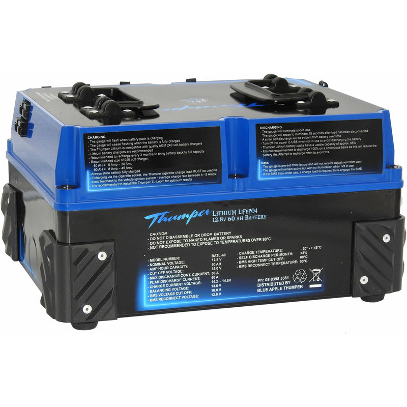 Thumper Lithium 60 AH Battery Pack | PRE-ORDER - ETA: 30.08.2021 - Home of 12 Volt Online