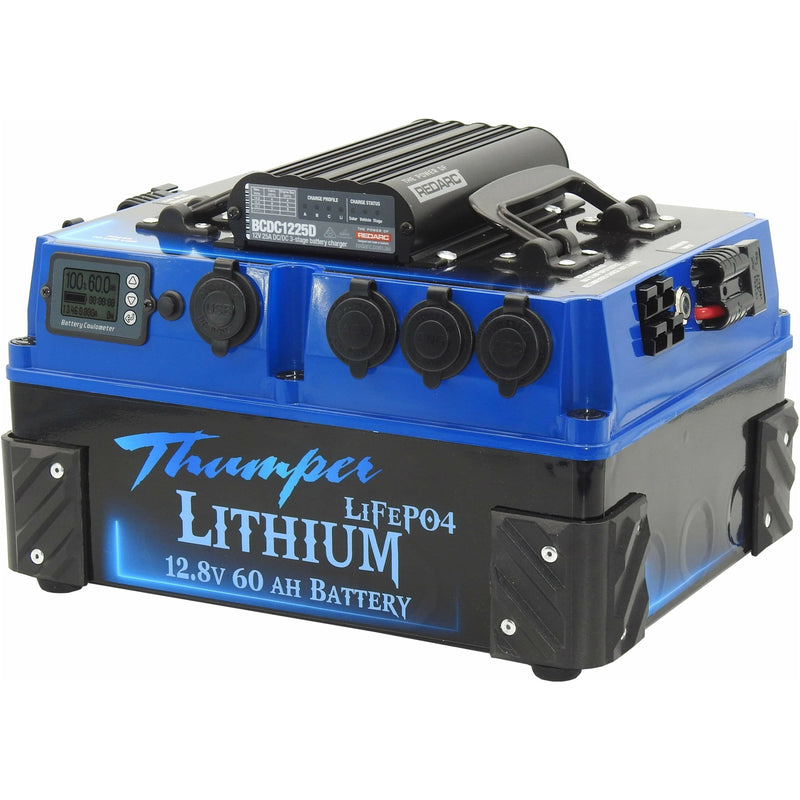 Thumper Lithium 60 AH REDARC DC Battery Pack | Dual Battery