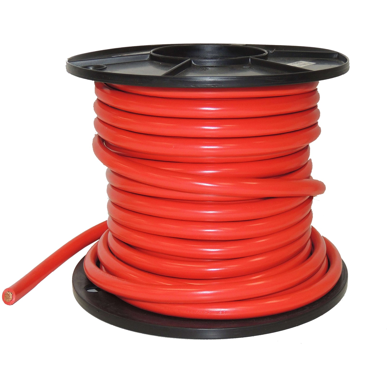 Red Auto Cable 49mm (0B&S) SINGLE Automotive cable - RED - rated to 246Amps continuou