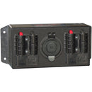 Control Box (Accessory) - Triple - 2 x 50Amp Anderson + 1 x Engel 2Prong socket - Home of 12 Volt Online
