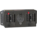 Control Box (Accessory) - Triple - 2 x 50Amp Anderson + 1 x Merit/Hella socket - Home of 12 Volt Online