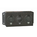 Control Box (Accessory) - Triple - 2 x Engel socket + 1 x Cigarette socket - Home of 12 Volt Online