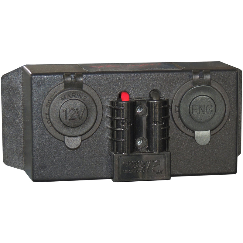 Control Box (Accessory) - Triple - Cigarette + 50Amp Anderson + Engel - Home of 12 Volt Online