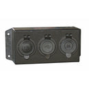 Control Box (Accessory) - Triple - Cigarette + Dual USB + Merit - Home of 12 Volt Online