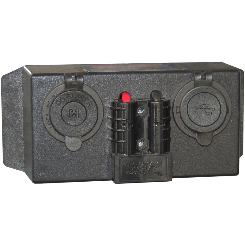 Control Box (Accessory) - Triple - Merit + 50 Amp Anderson + Dual USB - Home of 12 Volt Online