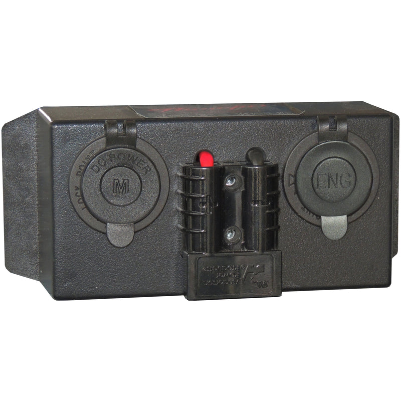 Control Box (Accessory) - Triple  Merit + 50Amp Anderson + Engel 2prong socket - Home of 12 Volt Online